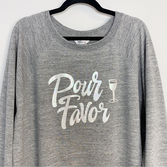 Wildfox Pour Favor Graphic Sweatshirt - Picture 4 of 9